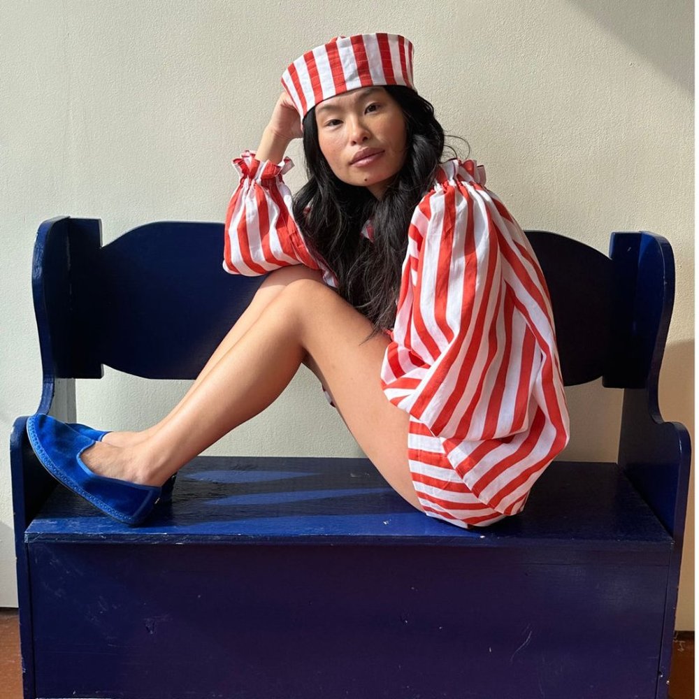 Sailor Cap Strata Stripe